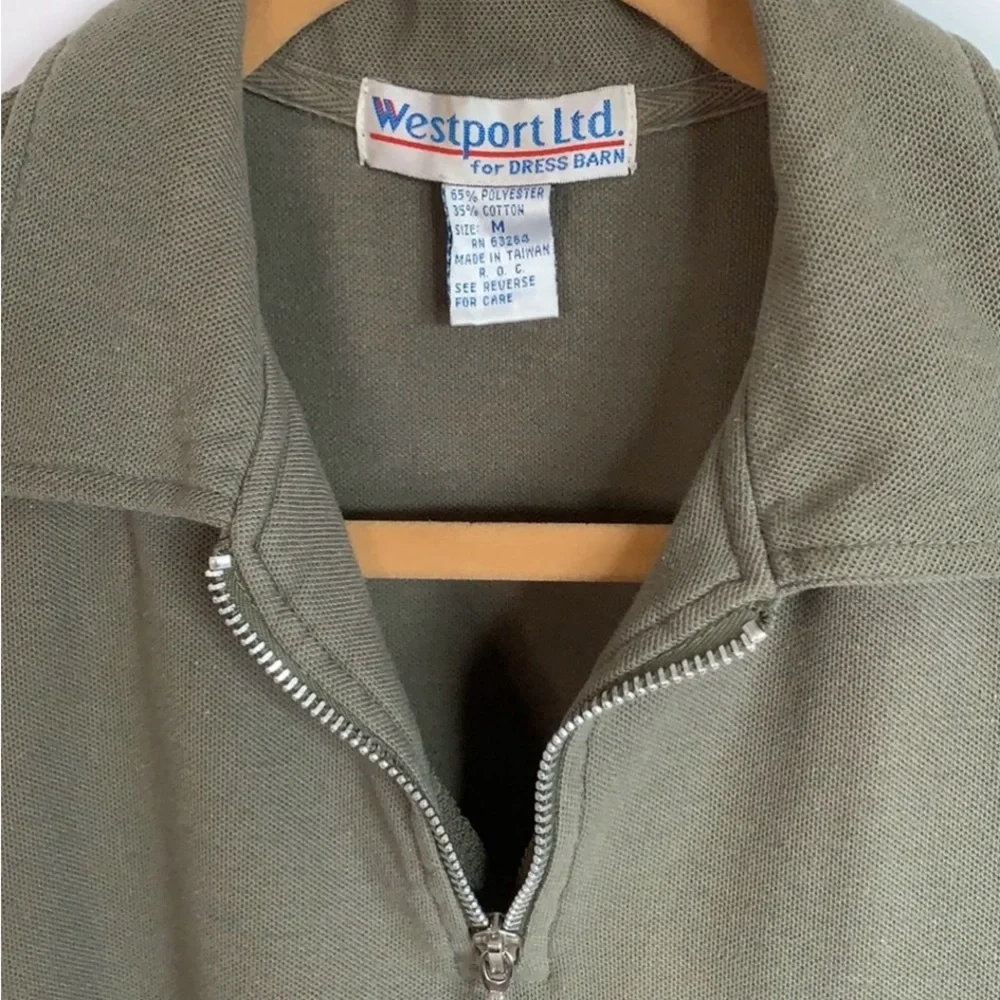 Westport Ltd by Dress Barn 2pc green Short set Women’s size S/M - Picture 8 of 14